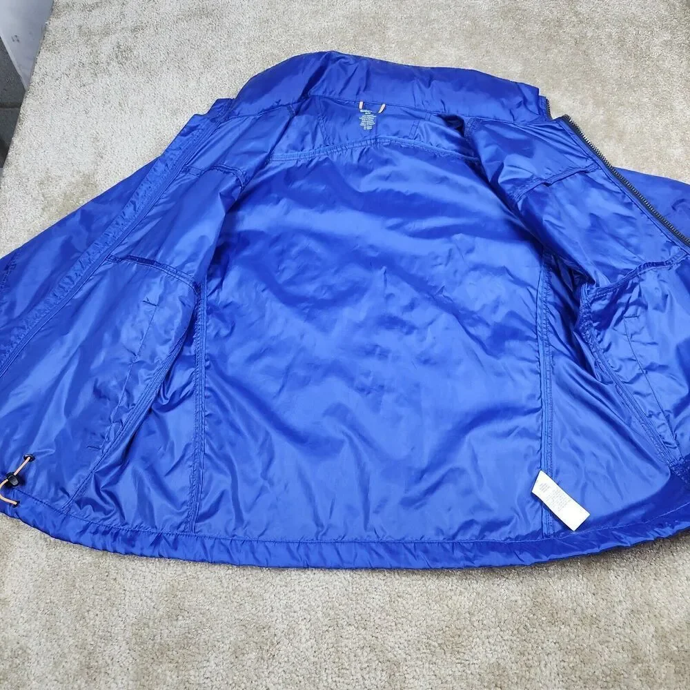 Timberland Nens Waterproof Windbreaker Soft Shell Blue Jacket Coat, Size M.